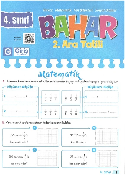 4.Sınıf Bahar Ara Tatil - Resim 2