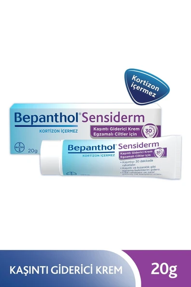 Bepanthol Sensiderm Kaşıntı Giderici Krem 20gr ürün görseli 1