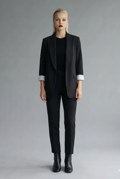 CEMO Kadın Blazer Ceket - Resim 10