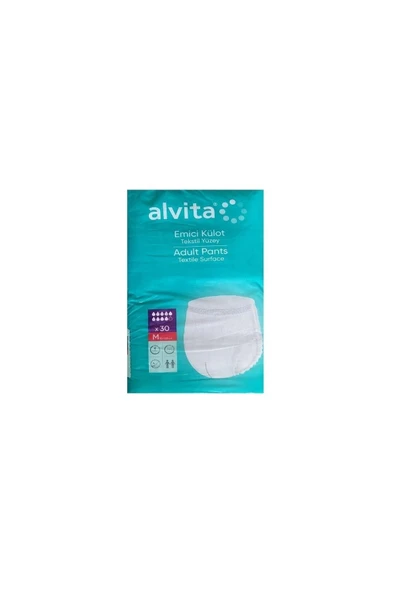 Alvita Emici Külot Medium 30'lu ürün görseli 1