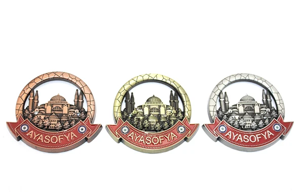 İstanbul Temalı Metal Magnet Model 4 ürün görseli 1