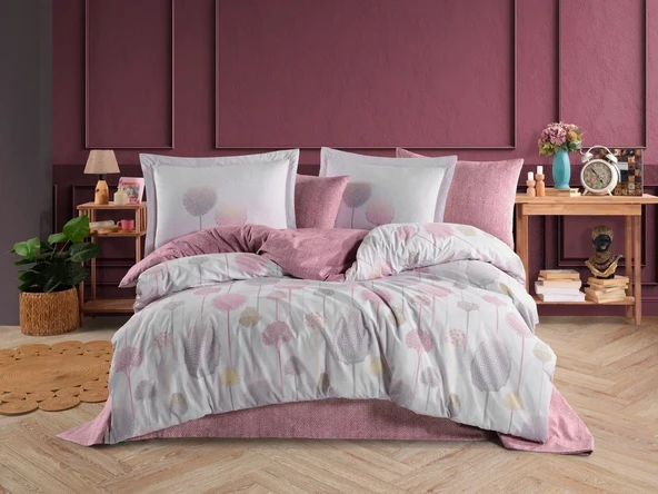 Hobby Çift Kişilik Poplin Nevresim Berina Diamond ürün görseli 1