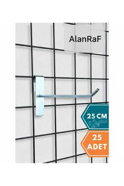 25 Adet Tel Pano Kancası, Aksesuar Kancası 25 cm ürün görseli 1