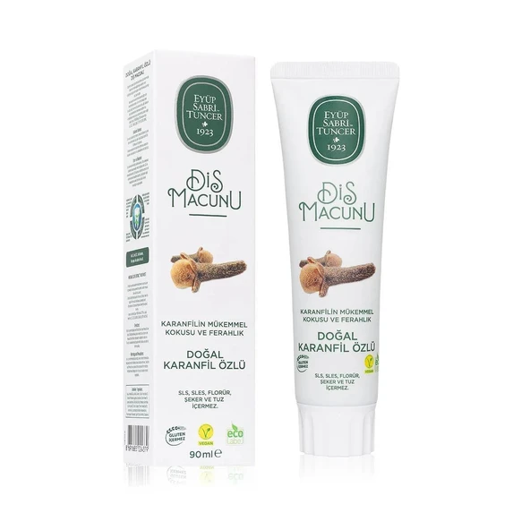 Doğal Karanfil Özlü Diş Macunu 90 ml - Resim 5