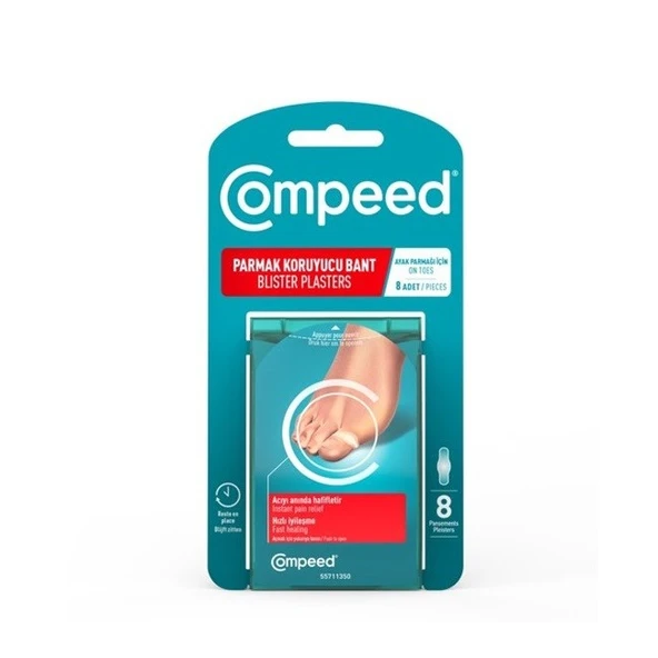 COMPEED AYAK PARMAĞI KORUYUCU BANT 8'Lİ ürün görseli 1