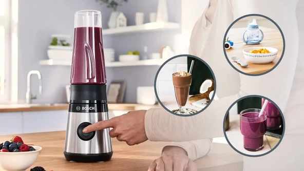 Bosch MMB2111M VitaPower Serie 2 450 W Blender - Resim 4