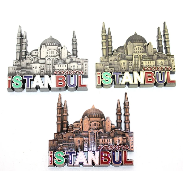İstanbul Temalı Metal Magnet Model 6 ürün görseli 1