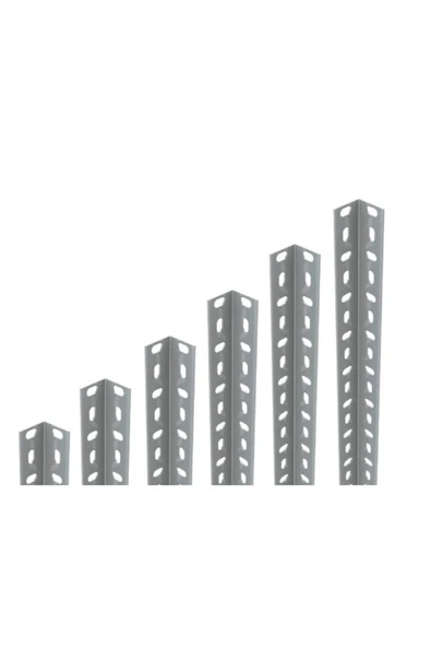 40x40 Mm Galvaniz Çelik Raf Profil 150 Cm-1.50 Mm ürün görseli 1