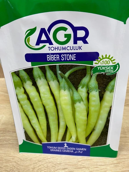 Agr Biber Stone Tohumu 5 Gr ürün görseli 1