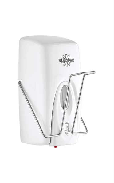 Rulopak Manuel Sprey Dezenfektan Dispenseri Dirsek Temaslı 1000 Ml Beyaz ürün görseli 1