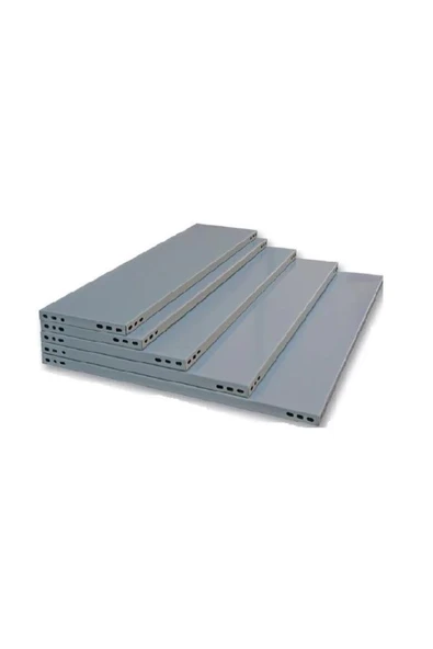 Galvaniz Çelik Raf Tablası - Depo, Arşiv, Kiler, Dosya, Market Rafı 43x60 cm-0.70 mm ürün görseli 1