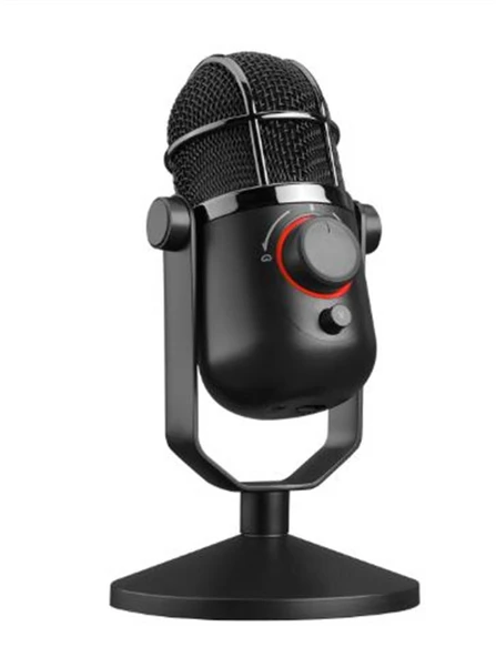 Thronmax M3Plus MDRILL DOME PLUS Siyah USB 96Khz 24bit HD 3,5mm Ses Kontrol Ledli Mikrofon ürün görseli 1