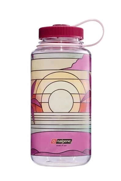 Nalgene 32oz WM Clear Stained Glass Sunset ürün görseli 1