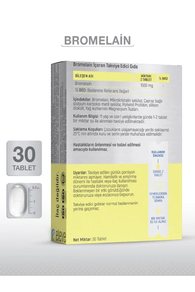 Goodday Bromelain 30 Tablet - 3600 Gdu - Resim 2