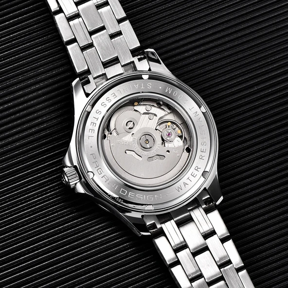 Pagani design PD-1685 Seamaster  White Blue - Resim 2