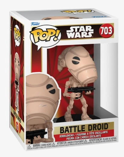 Funko Pop Star Wars Battle Droid 703 ürün görseli 1