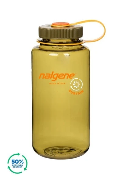 Nalgene 32oz WM Olive Sustain Tritan Suluk ürün görseli 1