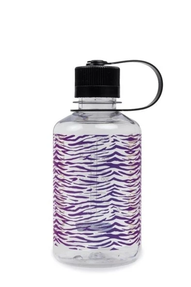 Nalgene 16oz NM Clear Rainbow Zebra ürün görseli 1