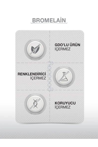 Goodday Bromelain 30 Tablet - 3600 Gdu - Resim 4
