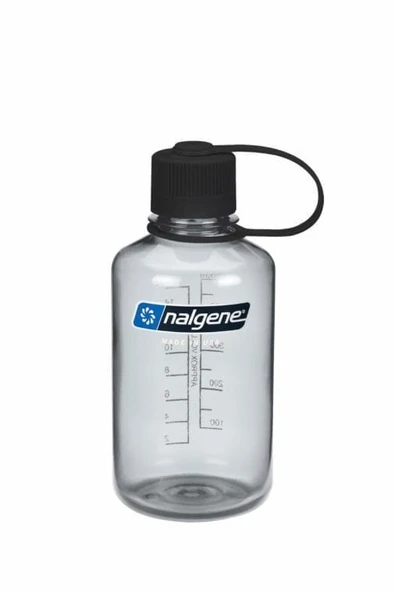 Nalgene 16oz NM Gray / Black Cap Tritan Suluk ürün görseli 1