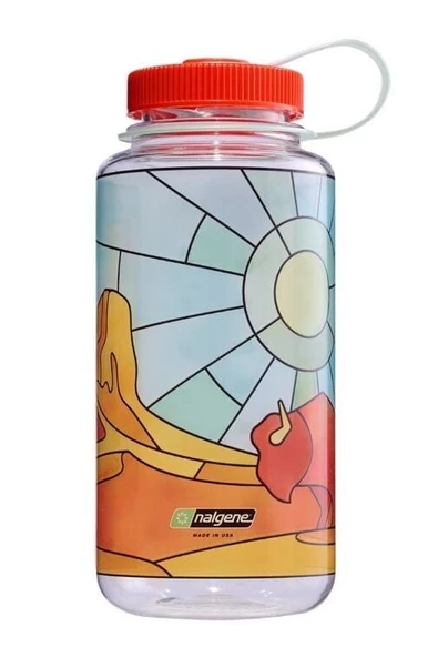 Nalgene 32oz WM Clear Stained Glass Desert ürün görseli 1