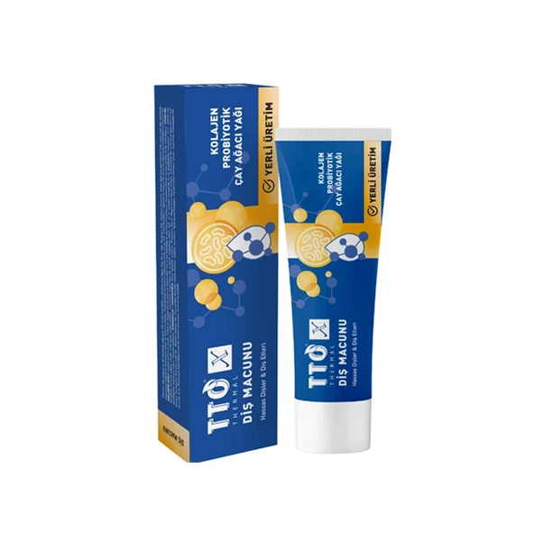 TTO X Probiyotik Hassas Dişler İçin Diş Macunu 75 ml ürün görseli 1