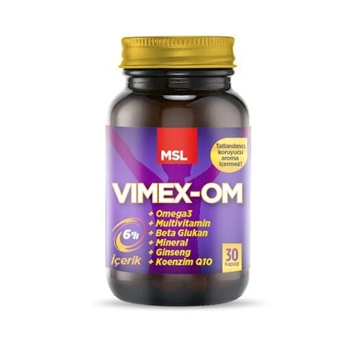 MSL Vimex-Om 30 Kapsül ürün görseli 1