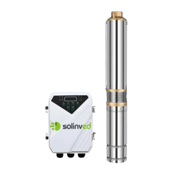 Solinved Premium DC Pompa - 3 İnç - 110 Volt - 1500 Watt - 3,8 Ton - Hmax: 180 Mt - Outlet: 1,25 ürün görseli 1