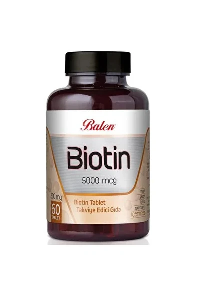 BALEN BİOTİN TABLET 300 MG *60 ürün görseli 1