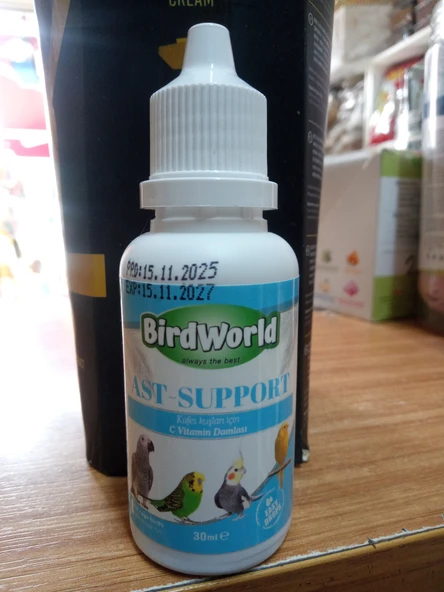 BirdWorld Kafes Kuşları İçin C Vitamini Damlası 30 ML ürün görseli 1
