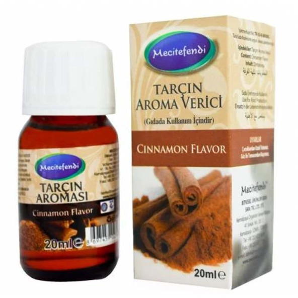 MECİTEFENDİ TARÇIN AROMA VERİCİ 20 ML ürün görseli 1