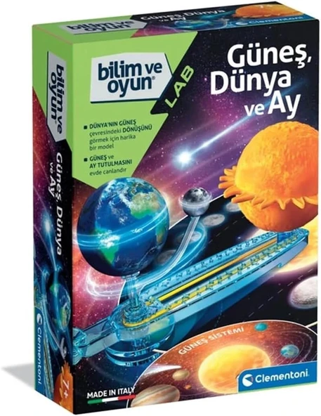 Clementoni Bilim ve Oyun  Dünya  Güneş, ve Ay - 64738 ürün görseli 1