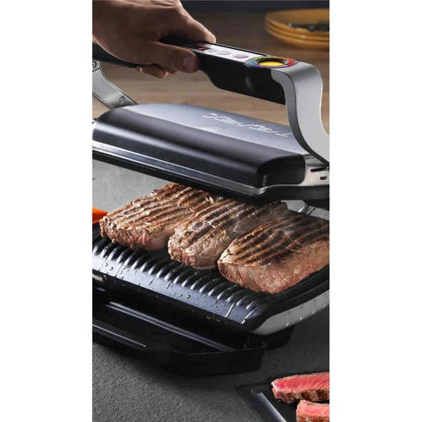 Tefal OptiGrill Plus GC712D 2000 W Izgara - Resim 5