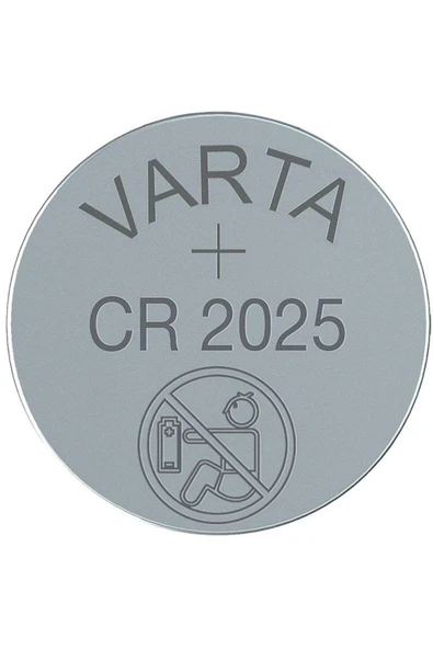 Varta Elektronik Cr 2025 Tekli Pil - Resim 2