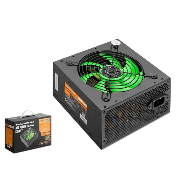 HADRON HD412 500W Power Supply Güç Kaynağı 12cm Fan ATX ürün görseli 1