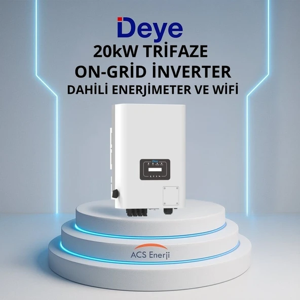 20KW ON-GRİD TRİFAZE İNVERTER ürün görseli 1