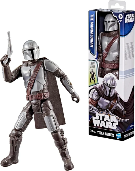 Star Wars Hasbro Titan Serisi Mandalorian Aksiyon Figürü 30 cm ürün görseli 1