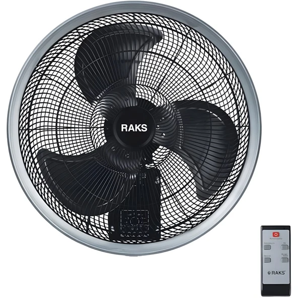 Raks WFR20 Power Sanayi Tipi Uzaktan Kumandalı Duvar Vantilatörü ürün görseli 1