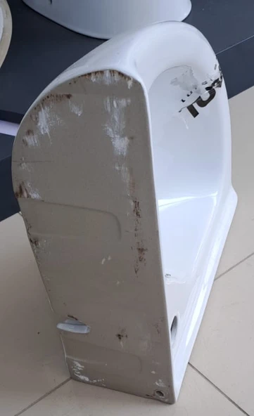 KÖŞE LAVABO 40X40cm TURAVİT - Resim 5