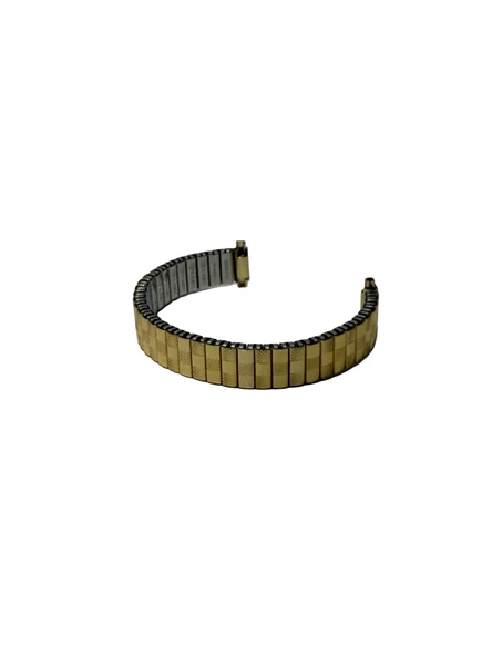 Vintage Flex Çelik Kordon 12mm Gold Sarı ürün görseli 1