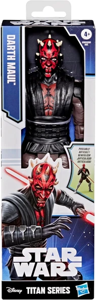 Star Wars Hasbro Titan Serisi Aksiyon Figürü Darth Maul 30 cm ürün görseli 1