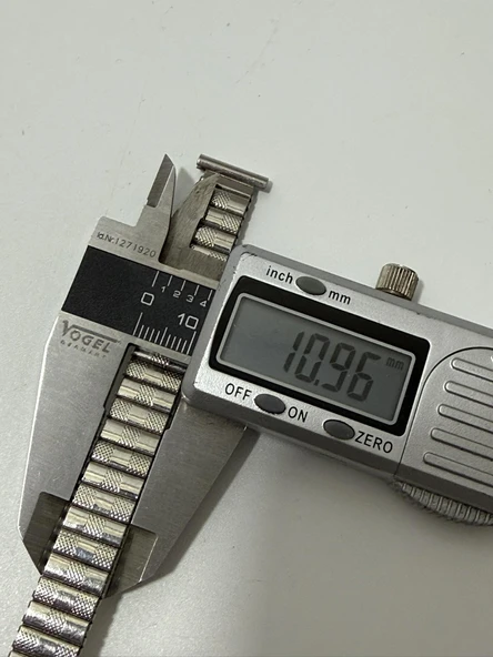 Vintage Flex Çelik Kordon 14mm Gri - Resim 6