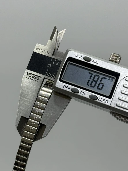 Vintage Flex Çelik Kordon 12mm Gri (Model 2) - Resim 6