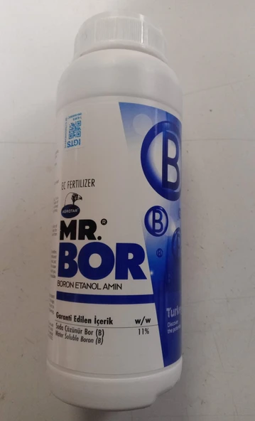 Agrotar MR Bor Sıvı Bor Gübresi 1 Litre, Çiçek ve Meyve Tutturucu ürün görseli 1