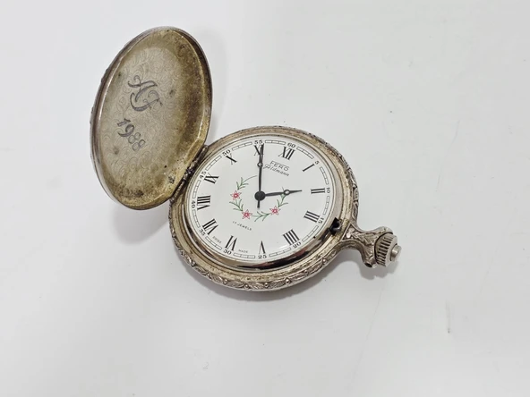 Fero Feldman İşlemeli Cep Saati 48mm  2.El ürün görseli 1