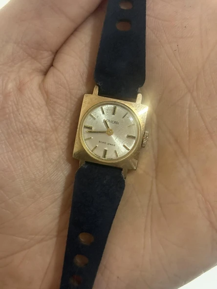 Enicar Star Jewels 19mm Deri Kordon Kadın Kol Saati 2.El ürün görseli 1