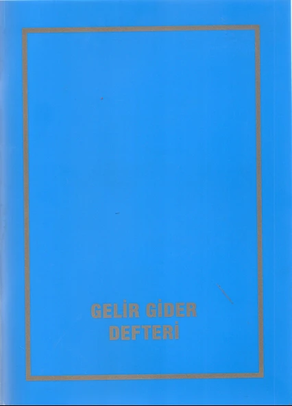 Gelir/Gider Defteri ürün görseli 1