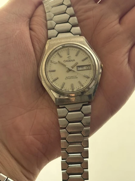 Catena 40mm Çelik Kordon Erkek Kol Saati 2.El ürün görseli 1