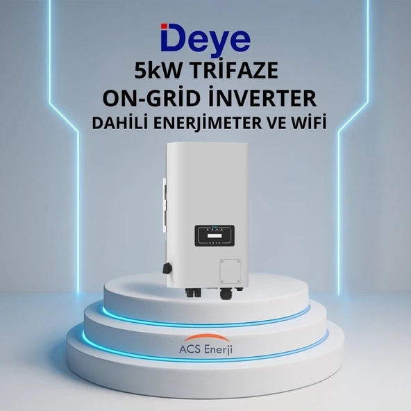 5KW ON-GRİD TRİFAZE İNVERTER ürün görseli 1