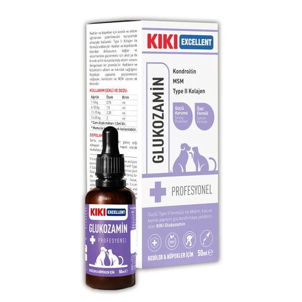 Kiki Kedi&Köpek Glukozamin & Kondroitin & Type Iı Kola ürün görseli 1